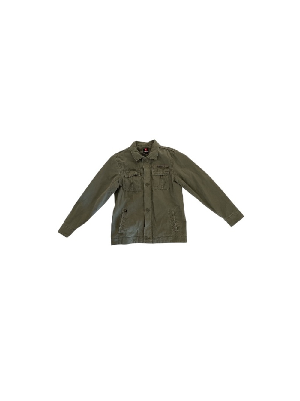 Quiksilver Green Canvas Cargo Jacket - Men’s Size XL
